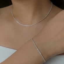 Load image into Gallery viewer, Rope Chain Necklace Sterling Silver - Lucy Ashton Jewellery