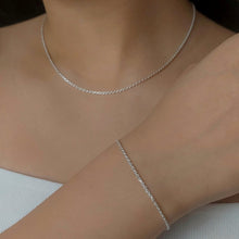 Load image into Gallery viewer, Rope Chain Bracelet Sterling Silver - Lucy Ashton Jewellery