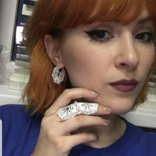 Load image into Gallery viewer, Mandala Hoop Earrings - Lucy Ashton Jewellery