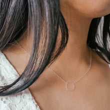 Load image into Gallery viewer, Circle Necklace and Earring Gift Set - Lucy Ashton Jewellery