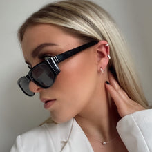Load image into Gallery viewer, Double Mini Hoop Earrings Sterling Silver - Lucy Ashton Jewellery