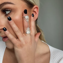 Load image into Gallery viewer, Chained Connected Ring - Lucy Ashton Jewellery