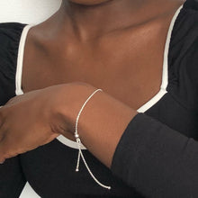 Load image into Gallery viewer, Rope Chain Bracelet Sterling Silver - Lucy Ashton Jewellery