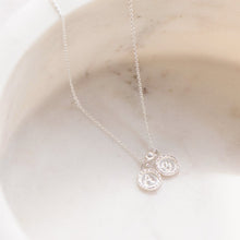Load image into Gallery viewer, Personalised Double Initials Necklace - Lucy Ashton Jewellery
