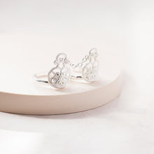 Load image into Gallery viewer, Chained Connected Ring - Lucy Ashton Jewellery
