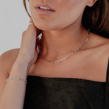 Load image into Gallery viewer, link chain necklace sterling silver-Lucy Ashton Jewellery