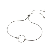 Load image into Gallery viewer, Circle Bracelet Sterling Silver - Lucy Ashton Jewellery
