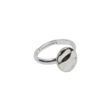 Load image into Gallery viewer, Hammered Disc Ring Sterling Silver - Lucy Ashton Jewellery