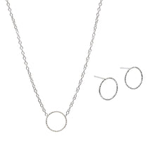 Load image into Gallery viewer, Circle Necklace and Earring Gift Set - Lucy Ashton Jewellery