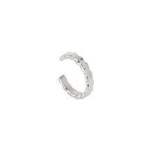 Load image into Gallery viewer, flat rope ear cuff sterling silver-lucy ashton jewellery