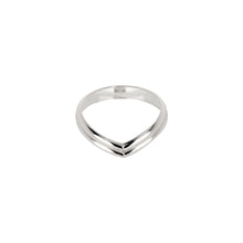 Load image into Gallery viewer, double row wishbone ring sterling silver-lucy ashton jewellery