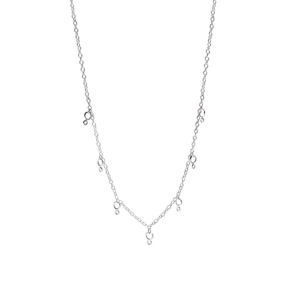 Droplet Necklace Sterling Silver - Lucy Ashton Jewellery