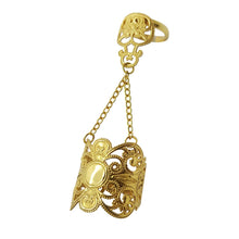 Load image into Gallery viewer, Chained Armour Ring - Lucy Ashton Jewellery