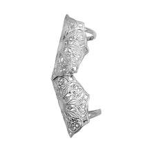 Load image into Gallery viewer, Full Finger Mandala Ring - Lucy Ashton Jewellery