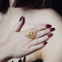 Load image into Gallery viewer, Half Moon Mandala Rings - Lucy Ashton Jewellery