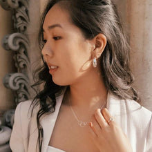 Load image into Gallery viewer, Circle Stud Earrings Sterling Silver - Lucy Ashton Jewellery