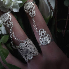 Load image into Gallery viewer, Chained Armour Ring - Lucy Ashton Jewellery