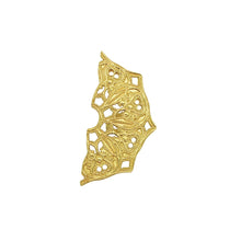 Load image into Gallery viewer, Half Moon Mandala Ear Cuff - Lucy Ashton Jewellery