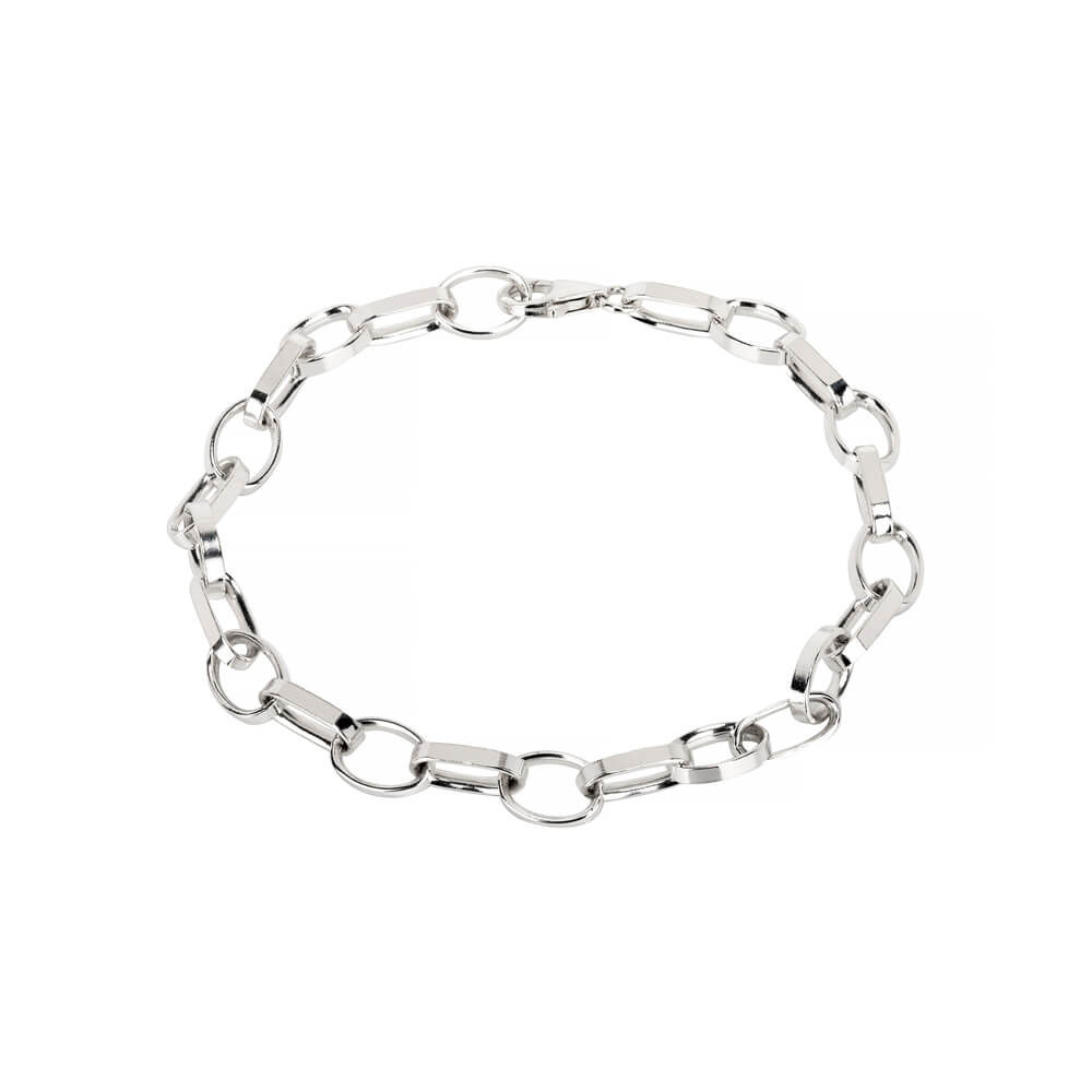 Oval link chain bracelet Clearance