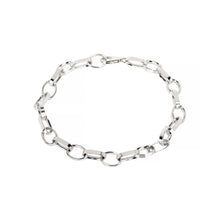 Load image into Gallery viewer, oval link chain bracelet sterling silver-Lucy Ashton Jewellery