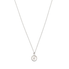 Load image into Gallery viewer, Personalised Single Initial Necklace Sterling Silver - Lucy Ashton Jewellery