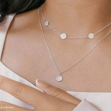 Load image into Gallery viewer, Basic Dot Necklace Sterling Silver - Lucy Ashton Jewellery