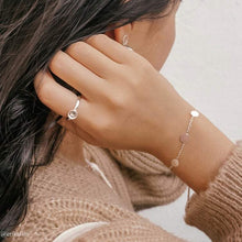 Load image into Gallery viewer, Lucy Ashton handmade sterling silver jewellery-Basic dot bracelet sterling silver
