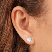 Load image into Gallery viewer, Disc and Circle Stud Earrings and Ear Jackets Sterling Silver - Lucy Ashton Jewellery
