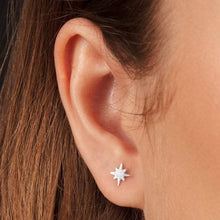 Load image into Gallery viewer, Star Stud Earrings and Ear Jackets Sterling Silver - Lucy Ashton Jewellery
