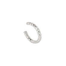 Load image into Gallery viewer, sparkle cut ear cuff sterling silver-Lucy Ashton Jewellery