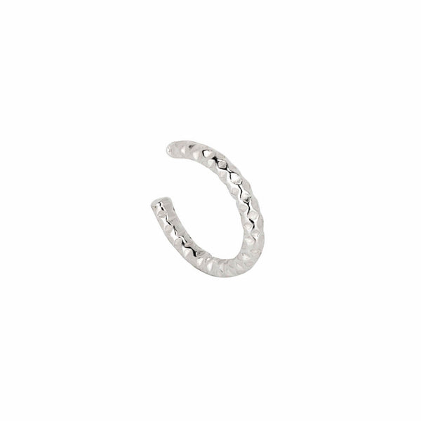 sparkle cut ear cuff sterling silver-Lucy Ashton Jewellery