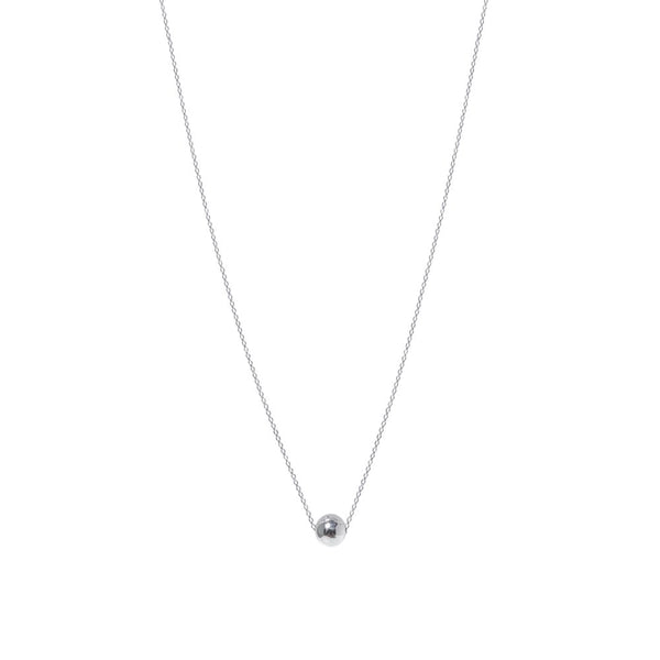 Sphere Necklace Sterling Silver - Lucy Ashton Jewellery