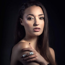 Load image into Gallery viewer, Chained Armour Ring - Lucy Ashton Jewellery