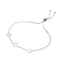 Load image into Gallery viewer, Lucy Ashton handmade sterling silver jewellery-basic dot bracelet sterling silver