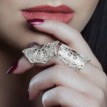 Load image into Gallery viewer, Full Finger Mandala Ring - Lucy Ashton Jewellery