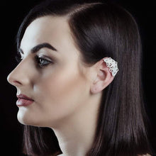 Load image into Gallery viewer, Half Moon Mandala Ear Cuff - Lucy Ashton Jewellery