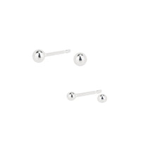 Load image into Gallery viewer, tiny dot stud earrings sterling silver-Lucy Ashton Jewellery