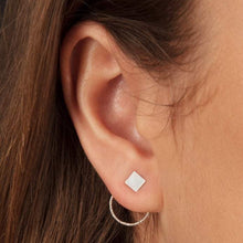 Load image into Gallery viewer, Diamond Stud Earrings and Ear Jackets Sterling Silver - Lucy Ashton Jewellery