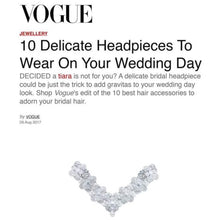 Load image into Gallery viewer, Filigree Hair Crown - Lucy Ashton Jewellery