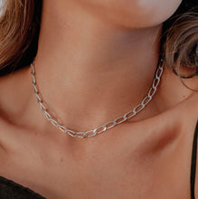 Load image into Gallery viewer, Curb Chain Necklace Sterling Silver
