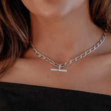 Load image into Gallery viewer, Curb Chain Necklace Sterling Silver