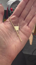 Load and play video in Gallery viewer, Lucy Ashton Jewellery behind the scenes video of making a gold circle cremation ashes ring step by step 
