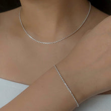 Load image into Gallery viewer, Rope Chain Bracelet Sterling Silver - Lucy Ashton Jewellery
