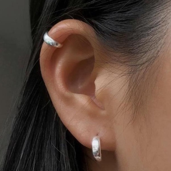 Essential Hoop Earrings Sterling Silver - Lucy Ashton Jewellery