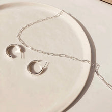 Load image into Gallery viewer, Link Chain Necklace Sterling Silver - Lucy Ashton Jewellery
