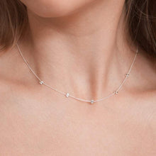 Load image into Gallery viewer, Satellite Chain Necklace Sterling Silver - Lucy Ashton Jewellery
