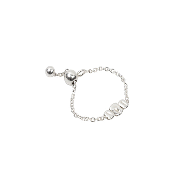 Chain Ring Sterling Silver - Lucy Ashton Jewellery