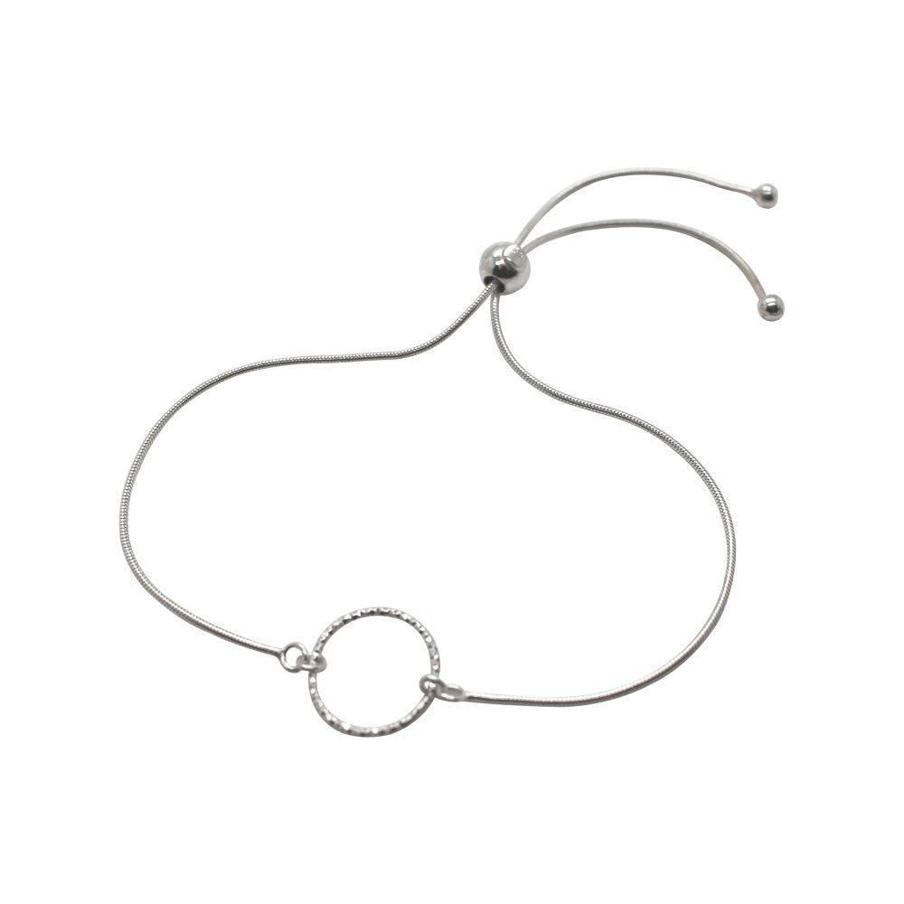 Circle Bracelet Sterling Silver - Lucy Ashton Jewellery