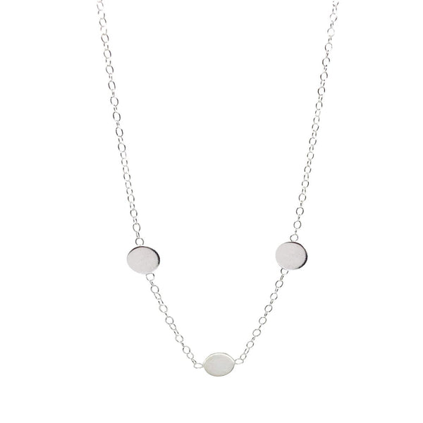 Basic Dot Necklace Sterling Silver - Lucy Ashton Jewellery