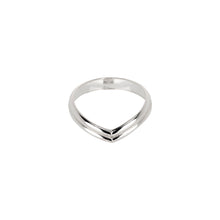 Load image into Gallery viewer, double row wishbone ring sterling silver-lucy ashton jewellery

